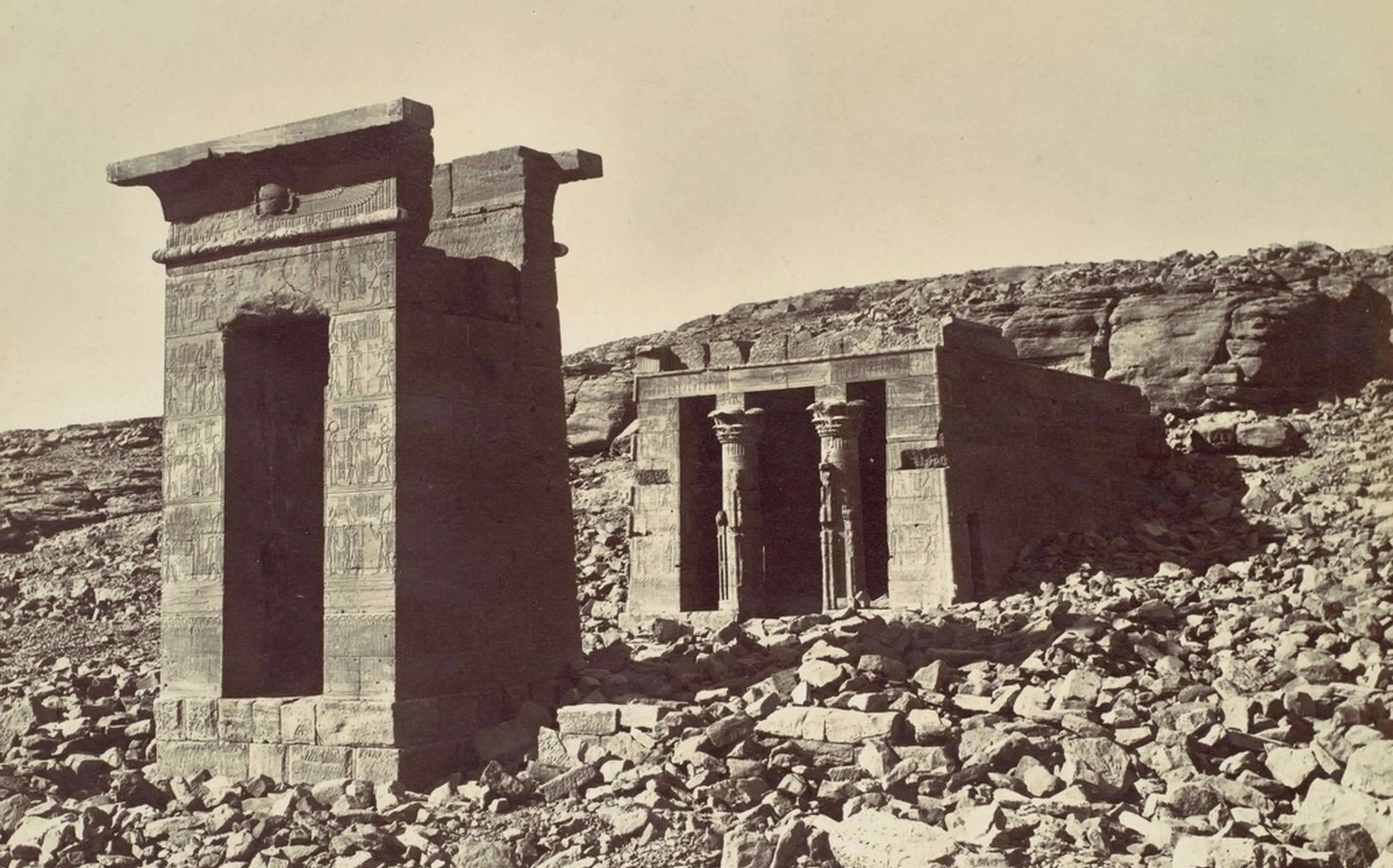 The Temple of Dendur, 1853